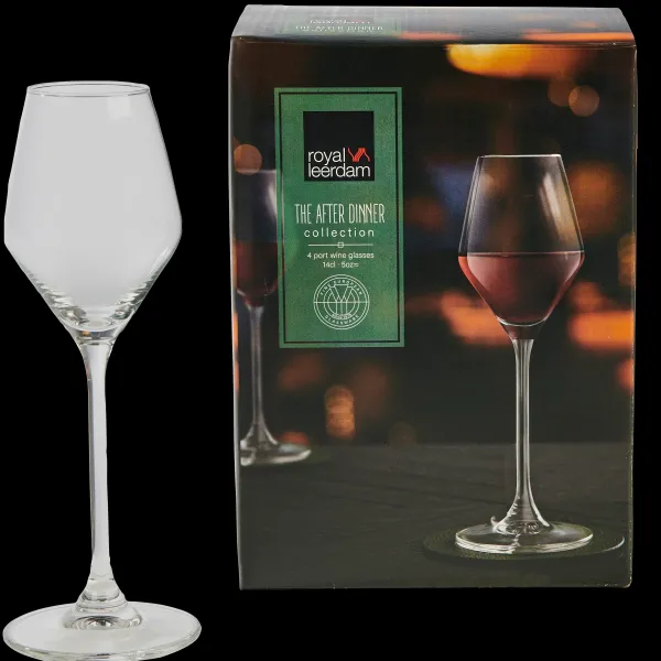 After Dinner Copo Vinho Do Porto Conjunto De 4 Transparente>CASA Cheap