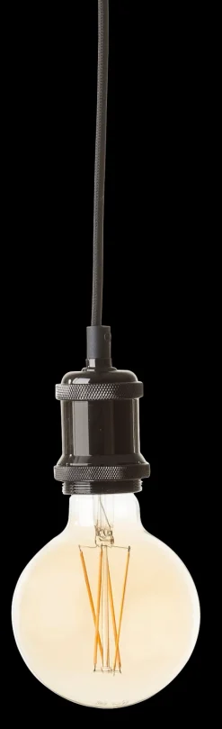 Alu Candeeiro De Teto Preto, Metal><noscript><img width=