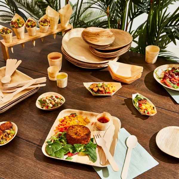 Apero Eco Pratinhos Conjunto De 20 Natural>CASA Best Sale