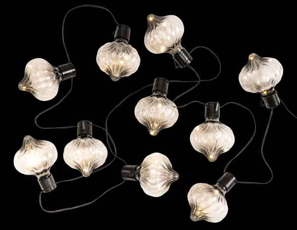 Azis Grinalda Iluminada 10 Led Exterior Forma De Gota>CASA Flash Sale