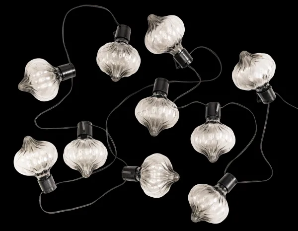 Azis Grinalda Iluminada 10 Led Exterior Forma De Gota>CASA Flash Sale