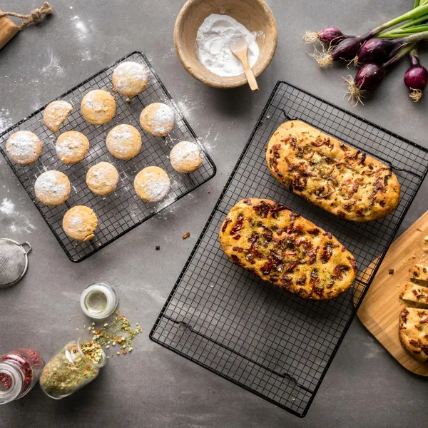 Bakery Grelhas Pastelaria Conjunto De 2 Preto>CASA Clearance