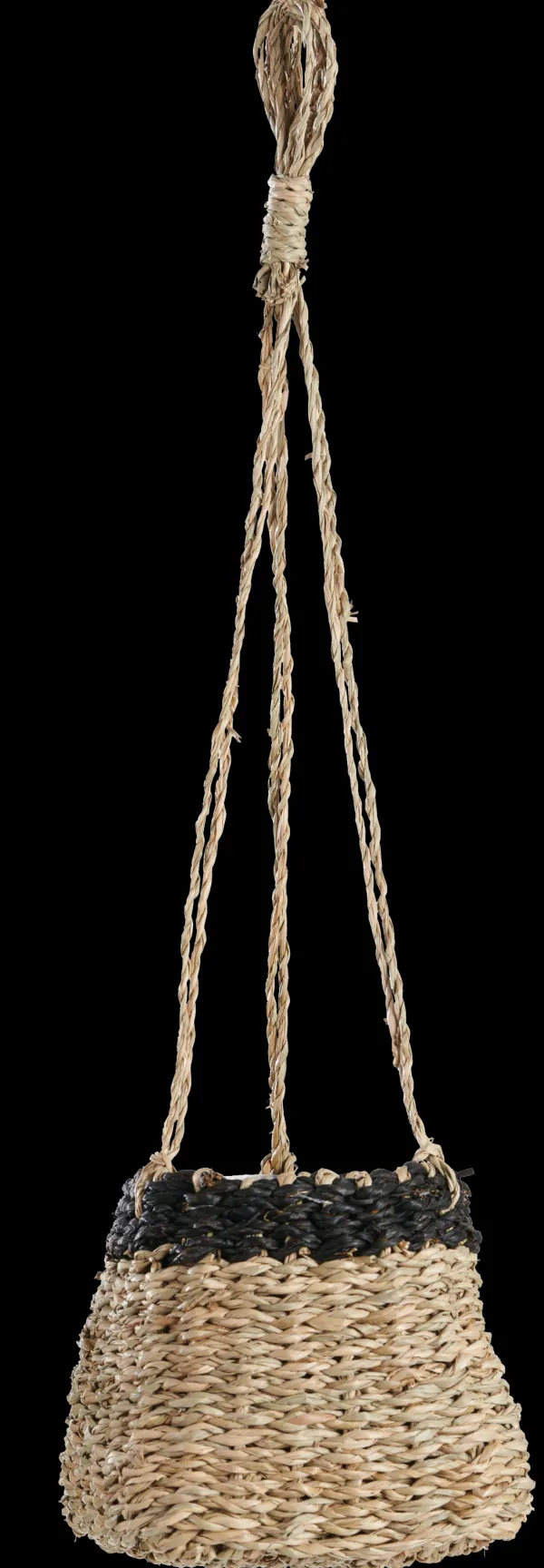 Baku Vaso De Pendurar Preto, Natural>CASA Cheap