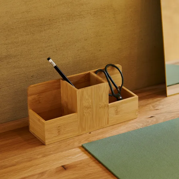 Bamboo Caixa-Canetas Natural>CASA Cheap