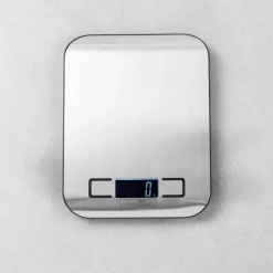 Basic Balan A De Cozinha Digital Metal, Prateado><noscript><img width=