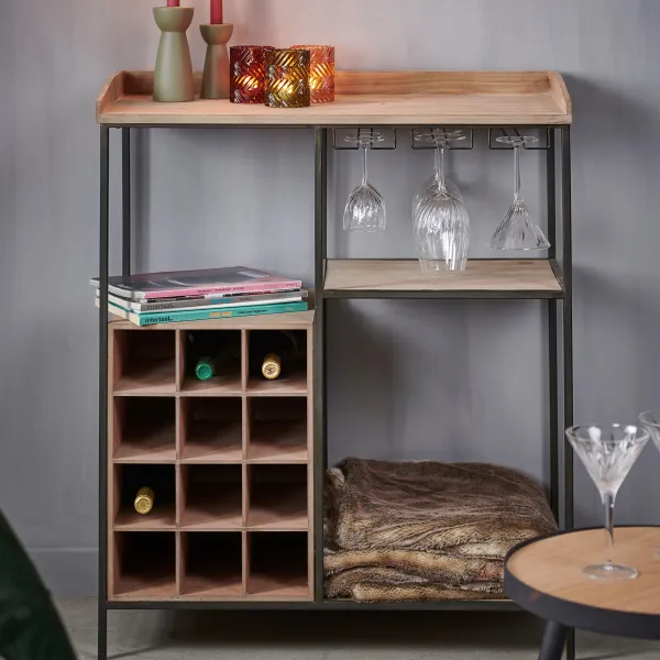 Damian Estante De Parede Preto>CASA Cheap