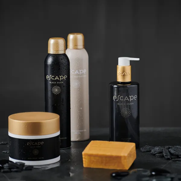 Escape Black Oudh Sabonete Em Distribuidor>CASA Outlet