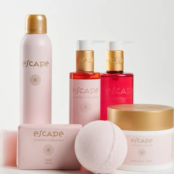 Escape Japanese Ceremony Sabonete Em Distribuidor Vermelho>CASA Discount