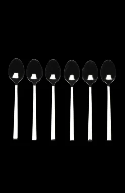 Fine Colheres De Caf Conjunto De 6 Prateado>CASA New