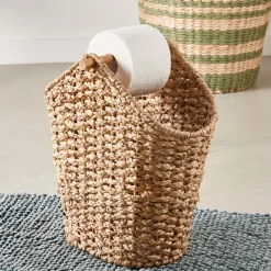 Flores Porta- Rolo De Papel Porta-Revistas Natural>CASA Online