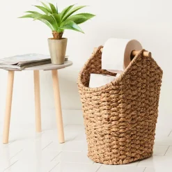 Flores Porta- Rolo De Papel Porta-Revistas Natural><noscript><img width=