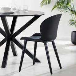 Frida Cadeiras Sala Jantar Preto>CASA Hot
