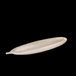 Goldy Prato Decorativo Forma De Folha Dourado>CASA Cheap