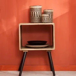 Kansas Mesa De Cabeceira Preto, Natural><noscript><img width=