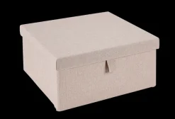 Linolux Caixa De Arrumação Com Tampa Bege>CASA Flash Sale