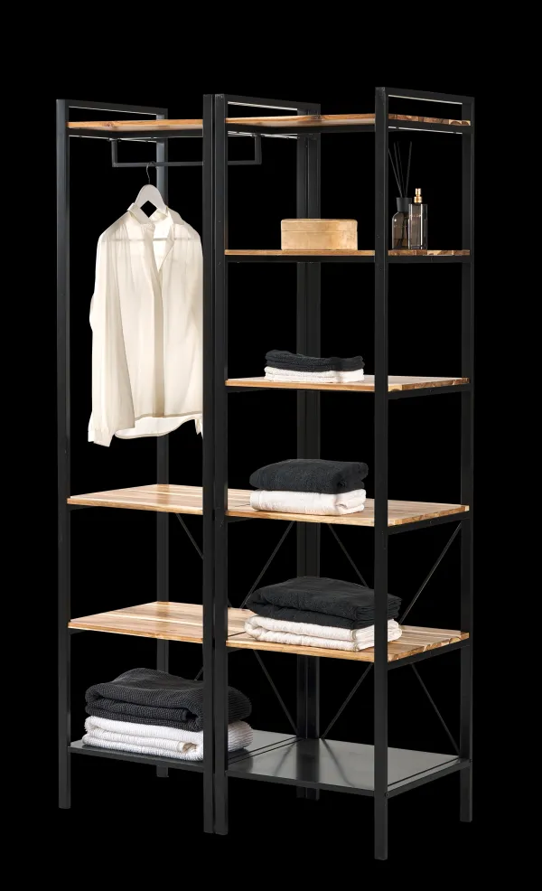 Marcel Estante Para Roupa Preto>CASA Best