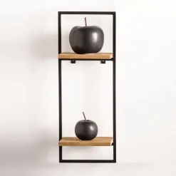 Mix&Match Estante De Parede Preto, Natural><noscript><img width=