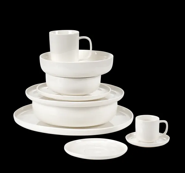 Moon Tigela Branco>CASA Flash Sale