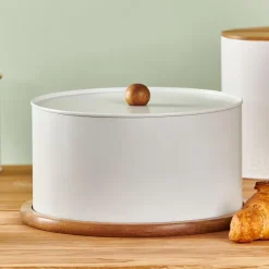 Nagini Caixa De Alimentos Para Bolo Branco, Natural><noscript><img width=