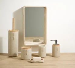 New Resin Escova Sanita Em Suporte Natural>CASA Store