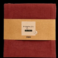 Organic Toalha De Mesa Vermelho>CASA Cheap