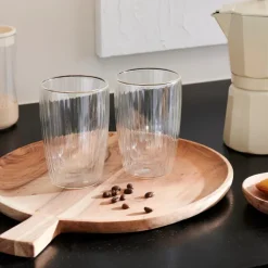 Pausa Copo Parede Dupla Conjunto De 2 Transparente><noscript><img width=