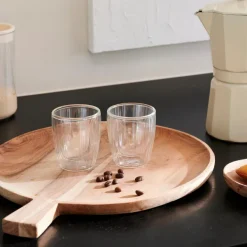 Pausa Copo Parede Dupla Conjunto De 2 Transparente><noscript><img width=