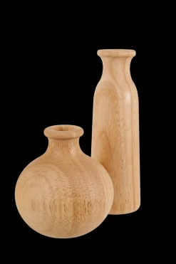 Rubberwood Jarra Deco Natural><noscript><img width=