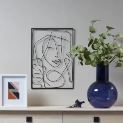 Se Orita Decora O De Parede Preto>CASA Fashion