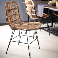 Sumatra Cadeira Sala De Jantar Preto, Castanho><noscript><img width=