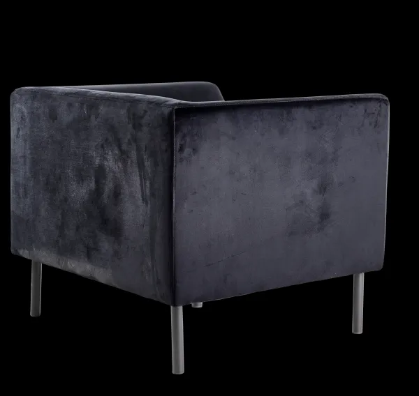 Tilly Poltrona F Brica:Veludo Preto>CASA Cheap