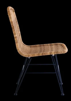 Vienna Cadeira Sala De Jantar Preto, Natural><noscript><img width=