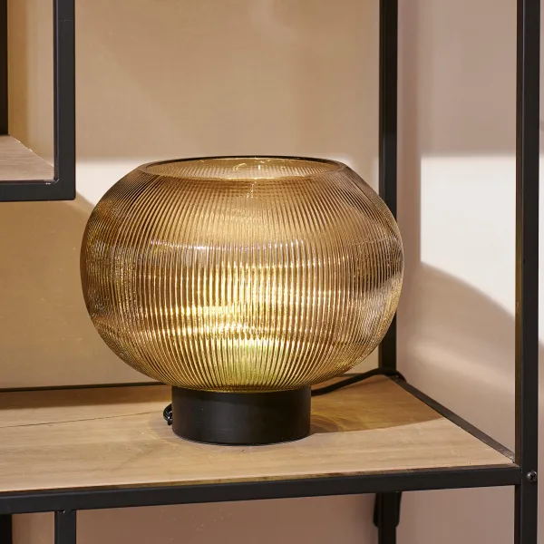 Vinto Candeeiro De Mesa Ambar Transparente>CASA Online