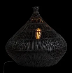 Zalou Candeeiro De Mesa Preto>CASA Cheap